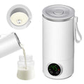 Travel Bottle Warmer & Mixer Portable Bottle Warmer for Travel with Battery-Powered Temperature Display Baby Bottle Warmer Portable Travel Suitable for Travel | Outing